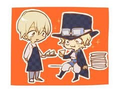 め kkskzz twitter detective conan one piece fanart chibi