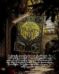 Reading Update: The Jasad Heir (The Scorched Throne #1) by Sara Hashem