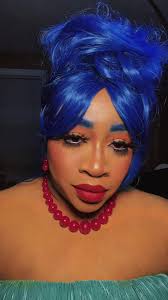 Marge Simpson. 💛💙 MAKEUP DETAILS: @L.A. Girl Cosmetics Pro Coverage  liquid foundation in “White” and Snazaroo Face Paint Palette Kit in Yellow  for face and body @RCMA Makeup No color powder mixed with ...