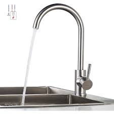 Niederdruckarmatur Kuche Bonade 360 Drehbar Niederdruck Kuchenarmatur Aus Sus304 Edelstahl Kuche Spultisch Armatur Wasserhahn Kuche Spulbecken Einhebelmischer Mischbatterie Inkl 3 Anschlusse Bon8003d