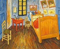 He had been admitted there after his psychological crisis and the injury to his ear. Van Gogh S Bedroom Oil Painting Gallery Van Gogh Painting