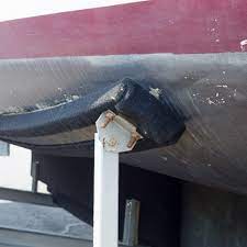 Carpet is grey and matches the grey on the trailer. How To Replace Boat Trailer Bunk Carpet Sailrite