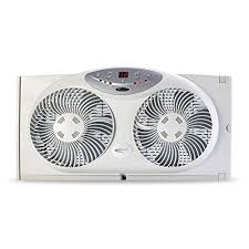 Bionaire Twin Reversible Airflow Window Fan Canada Best Window Fan Reviews 2020 With Images Window Fans Digital Thermostat Exhaust Fan