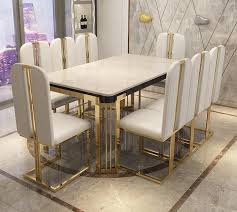 Our stornäs dining table, made of solid pine, can comfortably seat four and quickly be extended to entertain a party of six. Luxury Marble Dining Table Rectangular Table Living Room Home Furniture Stol Obedennyj Length 120cm 140cm 160cm Dining Tables Aliexpress