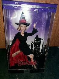 Barbie doll bewitched wife is a witch collector edition mattel from japan unused. Bewitched Barbie Doll Samantha Nib Collector Edition 2001 Black Hat Dress Broom 39 95 Picclick