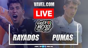 August 15, 2021 august 15, 2021 by memesita. Rayados Monterrey Vs Pumas Unam Live Stream Score Updates And How To Watch Liga Mx Match Tassco