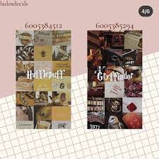 Roblox promo codes for robux 2021; Pin By Prachi Buch On Bloxburg Decals In 2021 Bloxburg Decal Codes Harry Potter Decal Decal Design