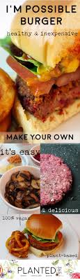 Impossible burgers are easy to make at home and are the perfect base for all of your favorite burger toppings. I M Possible Burger Beyond The Impossible Burger Recipe Recipe Vegetarian Vegan Recipes Vegan Main Dishes Whole Food Recipes