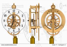 Some of the free plans for the clocks shown below are for the housing only. Clock Gears Drawing At Paintingvalley Com Explore Collection Of Clock Gears Drawing