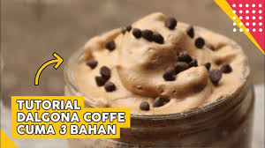 Cara Membuat Dalgona Coffe Yang Lagi Viral Cuma 3 Bahan Lebih Enak Dari Makanan Kopi Kue Kering