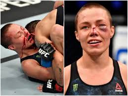 Mixed martial artist warlley alves pummeled sultan aliev in. Thug Rose Wins A Bruising Ufc War Despite A Swollen Eye And Cut Face