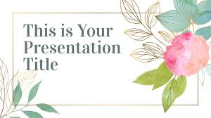 Rossville quilts offers an online storefront featuring quilting supplies, fabric, books, patterns, sewing notations, quilt kits, machine embroidery, and more. Floral Watercolor Free Powerpoint Template Google Slides Theme