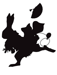 Silhouette Alice In Wonderland Clip Art Black And White Alice S White Rabbit So Late 8x10 Silhouette Print Etsy Alice In Wonderland Silhouette White Rabbit Alice In Wonderland Alice In Wonderland Rabbit