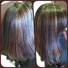 Warm brown is an interesting idea for a black hair highlight. Dark Brown Hair Color With Burgundy Highlights Hair Color Highlighting And Coloring 2016 2017