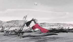 В старину в одном месте жили дедушка с бабушкой. The Tale Of The Princess Kaguya Larsen On Film