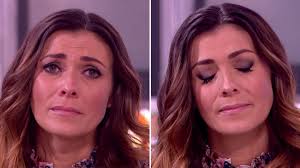 Kym Marsh struggles to hold back the tears over This Morning caller who had  a stillbirth at 36 weeks