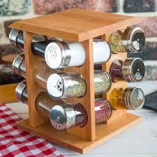 Joy Kitchen Spicy 12 Li Donen Baharatlik Up00322 Alkapida Com Mutfak Marangoz Kilavuzlari Bambu