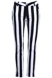 Black And White Strips Black And White Strip Pants Stripped Pants Clothes Fashion
