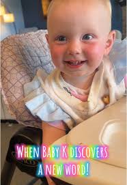 Baby K's Exciting Discovery of a New Word