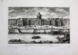 Vue Et Perspective Du College Des Quatre Nations Perelle Art Painting