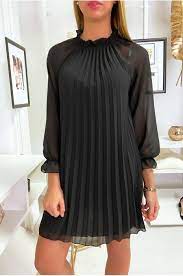 Maybe you would like to learn more about one of these? Robe Noir Classe Plissee