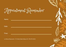 Check spelling or type a new query. Free Printable Customizable Appointment Card Templates Canva