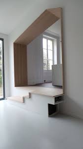 Maison France 5 Where Does Architect Gaelle Cuisy Live The Large Beech Frame Between Th In 2020 Interior Architecture Interior Architecture Design Interior Stairs