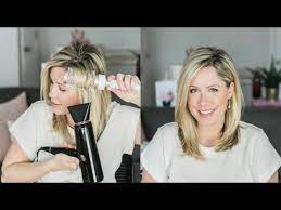 If you are tired of carrying a blow dryer and round brush simultaneously you can try blow dryer. How To Blow Dry Round Brush Medium Hair For Maximum Volume Youtube