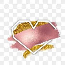 Rose Gold Shiny Pink Heart Border Frame Png Luxury Gold Png And Psd In 2020 Rose Gold Painting Pink Roses Background Free Frames