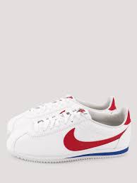 Buy Nike White Classic Cortez Leather Shoes For Men Online