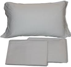 Completo lenzuola angolo cotone letto piazza e mezza bianco fornitura albergo. Completo Lenzuola Una Piazza E Mezza 1 5 Piazze Caldo Cotone Cogal Sopra Sotto Federa Dusk Perlarara