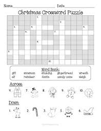 29 the color of rudolph's nose. Christmas Holiday Crossword Puzzle By The Mcgrew Crew Tpt