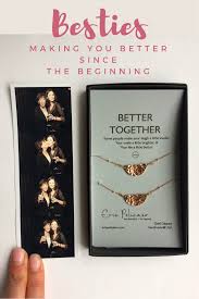 40th Birthday Gift Ideas For Sister Friendship Necklaces Better Together Set Shop Erin Pelicano Jewelry Birthday Gifts For Best Friend Best Friend Gifts Birthday Gifts