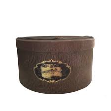 Vintage Resistol Hat Box Self Conforming Hat Box With Strap Etsy Resistol Hats Faux Leather Belts Hat Box