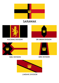 Flag of sarawak on wn network delivers the latest videos and editable pages for news & events, including entertainment, music, sports, science james brooke, who was the first rajah of sarawak, originally used the st george's cross as the state's flag. Flags Of The Original Five Districts Of Sarawak Based On The Old Flag Vexillology