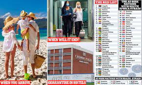 Is spain and cyprus included? Covid England Hotel Quarantine For Red List Countries Starts Monday Daily Mail Online
