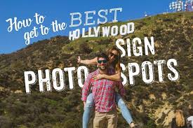 An aerial view of the hollywood sign in the hollywood hills on july 13 2010 in hollywood california. Best Hollywood Sign Photo Spots Bobo And Chichi