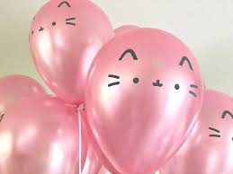 Pusheen will make the cake from scratch, so you will have a really important task there: Pretty Pink Pusheen Cupcake Birthday Party Ideas