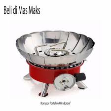 Harga murah di lapak bunda_baim. Kompor Camping Portable Windproof Kembang Lazada Indonesia