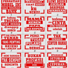 Kumpulan gambar tentang tulisan lucu di truk pantura, klik untuk melihat koleksi gambar lain di kibrispdr.org. Jual Produk Stiker Lucu Mobil Truk Termurah Dan Terlengkap Agustus 2021 Bukalapak