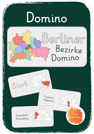 Domino Berlin Bezirke Unterrichtsmaterial In Den Fachern Erdkunde Sachunterricht In 2020 Erdkunde Unterrichtsmaterial Domino