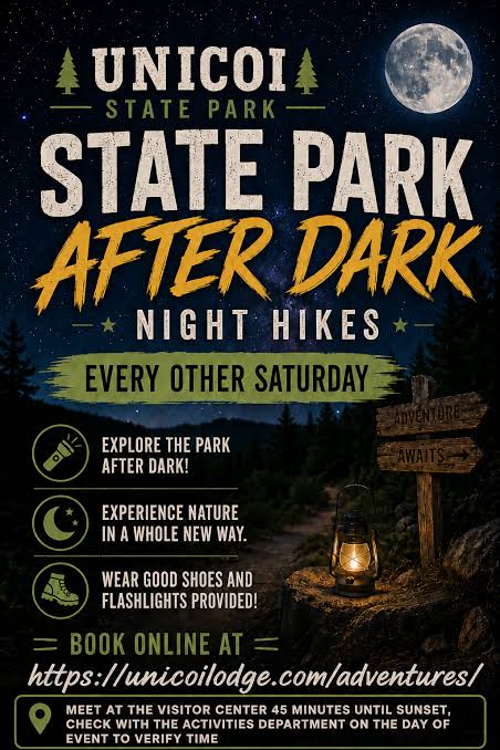 Events for September 2026 – Unicoi State Park & Lodge – Helen, GA
