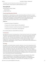 Hemophilia, or haemophilia, is the name of any of several hereditary genetic illnesses that impair the body's ability to control bleeding. Pdf Hemophilia B