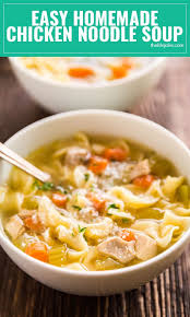 Everyone Should Have A Good Chicken Soup Recipe Up Their Sleeve And This Homemade Chicken Soup Delicious Soup Recipes Easy Homemade Chicken Noodle Soup Recipe