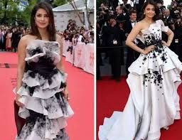She comes at number 11 followed by priyanka chopra and deepika padukone, who. Tiff Red Carpet Priyanka Chopra S Outfit Reminded Fans Of Aishwarya Rai Bachchan Trolled Accused Her Of Copying Ash Newstrack English 1