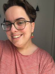 Beaded Cherry Earrings