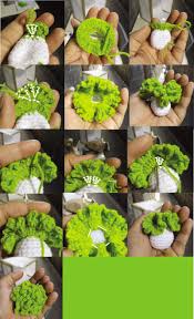 Download Cabbage Keychain Amigurumi Amigu World