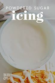 Powdered Sugar Icing Recipe In 2020 Powdered Sugar Icing Sugar Icing Irresistible Desserts