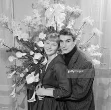 Marina Vlady And Robert Hossein Maisons Laffitte 7 Janvier 1956 Photo Couple Photos Scenes