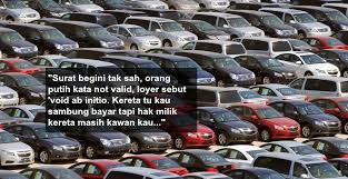 Penjual hendaklah masih bertanggungjawab mengambil dan menyerahkan surat pelepasan setelah selesai bayaran sehingga tiada sebarang baki dan tunggakan daripada. Risiko Beli Kereta Sambung Bayar Menurut Peguam Ini Walaupun Ada Surat Perjanjian